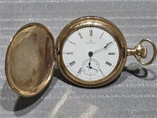 ELGIN POCKET WATCH MODEL 2 GRADE 320 7J 0S NOT RUNNING
